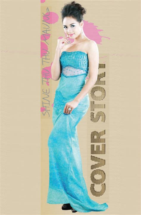 Arloos Myanmar Model Gallery Shine Thu Thu Mg Cover Story