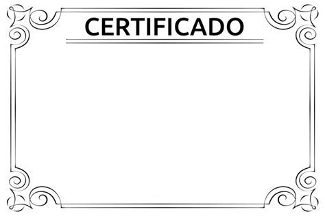Modelos De Certificados E Diplomas Em Branco Para Baixar E Editar