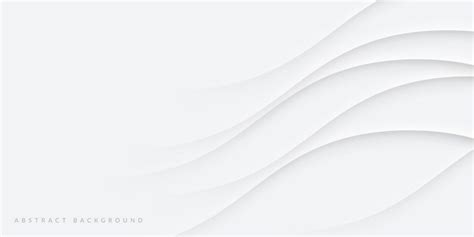 Premium Vector Wavy White Gray Abstract Background