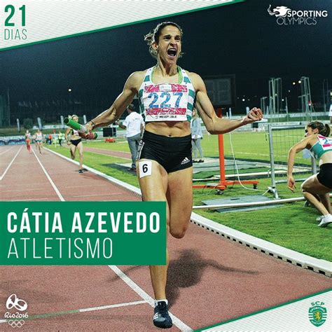 Jun 27, 2021 · cátia azevedo, com uma categórica vitória nos 400 metros, em 51,63 segundos, foi a grande figura da primeira jornada dos campeonatos de portugal de atletismo, que decorrem na maia. Cátia Azevedo: Falta 21 dias para começar o #Rio2016! Hoje ...