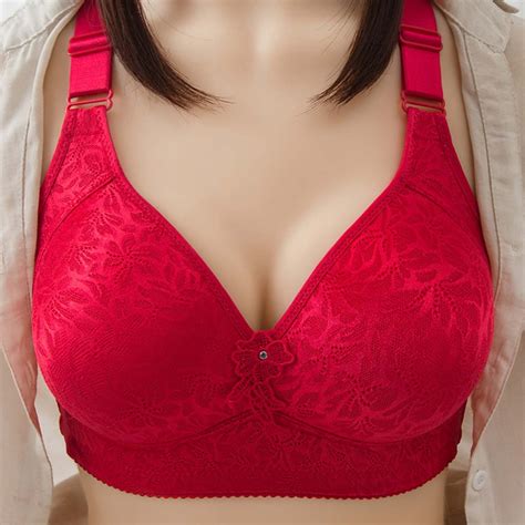 Jsaierl Bras For Women Wirefree Push Up T Shirt Bras Seamless Sexy
