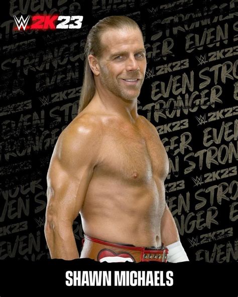 Shawn Michaels Wwe 2k23 Roster