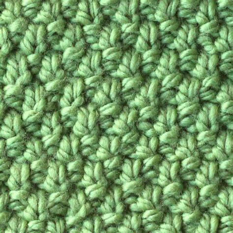 Irish Moss Stitch Knitting Pattern For Beginners Studio Knit