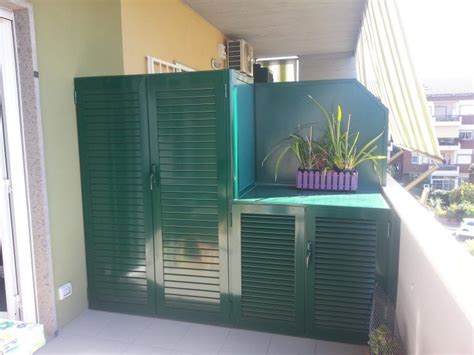 Questi armadietti da balcone sono realizzati nelle dimensioni standard, bassi, medi ed alti e a richiesta anche a misura. Armadi in alluminio per esterni - ALFA | Armadio esterno ...