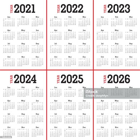 2021 2022 2023 2024 Calendar 2022 2023 2024 Calendar Printable Hot