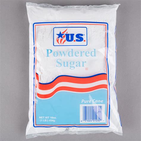 1 Lb 10x Powdered Sugar 24case