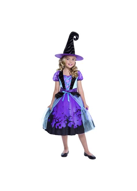Purple Witch Girls Costume Witch Costumes