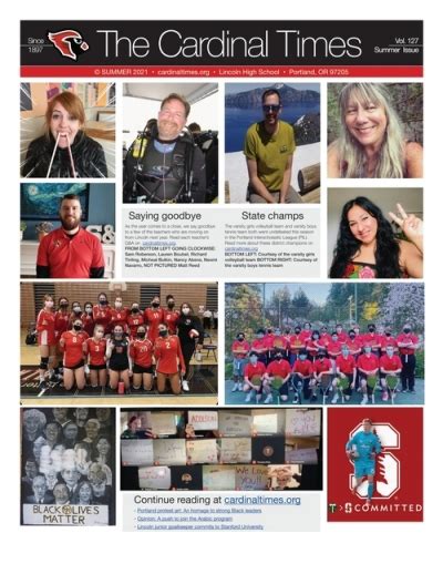 Cardinal Times Summer Issue 2021