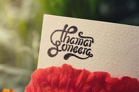 wedding invitation card Typography on Behance