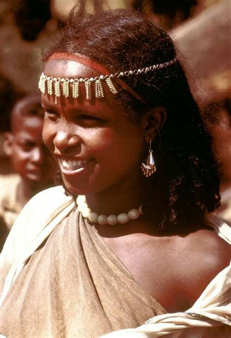Stylish Oromo Girl In Alemaya Harar 1965 Ethiopian Beauty Ethiopian