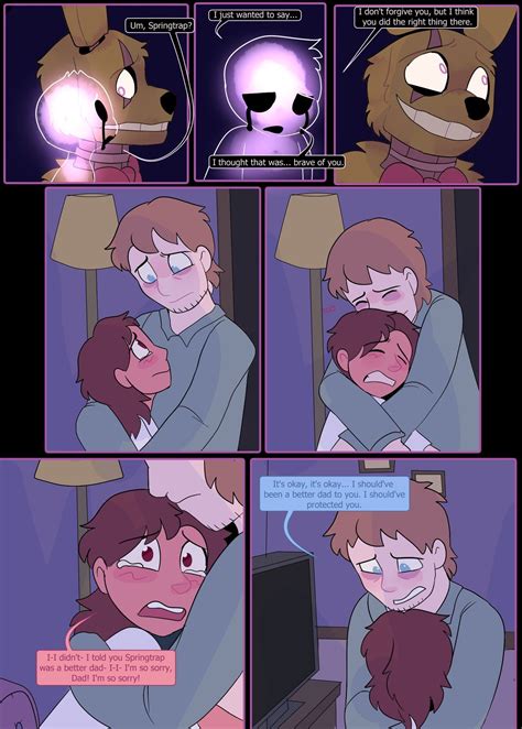 Springtrap And Deliah Page Light Ending By Grawolfquinn On