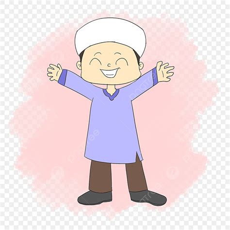 Gambar Lelaki Islam Muslim Kartun Kartun Lelaki Itu Muslim Png Dan