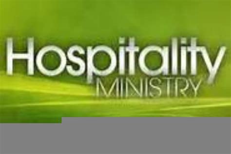 Hospitality Ministry Free Images At Vector Clip Art