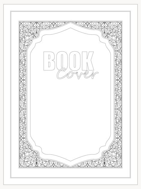 Premium Vector Vector Classical Book Cover Decorative Vintage Frame