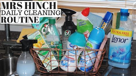 Mr and mrs rowdy soundtracks: MRS HINCH DAILY CLEANING ROUTINE - MORNING & EVENING - YouTube
