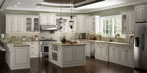 Get the kitchen of your dreams. US Cabinet Depot Casselberry Antique White - Waverly Cabinets