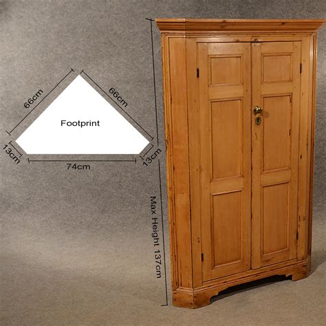 Traditional vintage mahogany corner cabinet or cupboard #36778. Antique Pine Corner Cabinet Cupboard Larder - Antiques Atlas