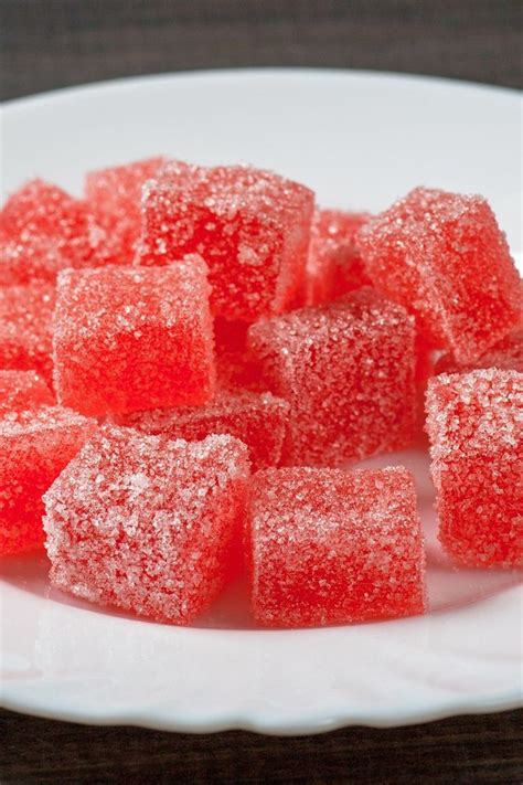 Stir in gelatin mix, and boil for one more minute. Homemade Gumdrops Candy | Gelatin recipes, Candy recipes