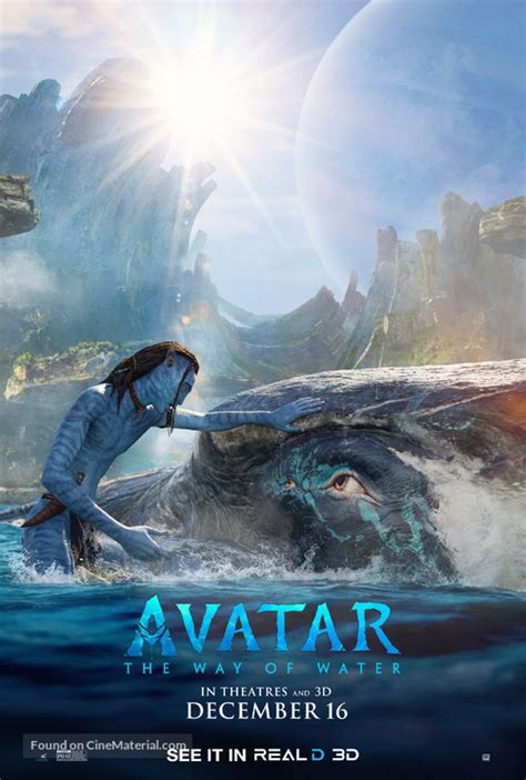 Avatar The Way Of Water 2022 Movie Poster