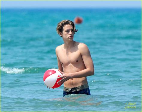 Cole Dylan Sprouse Hit The Beach During Italian Vacation Photo Hot