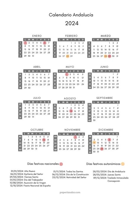 Calendario Laboral 2024 Por Comunidad Autónoma Gratis