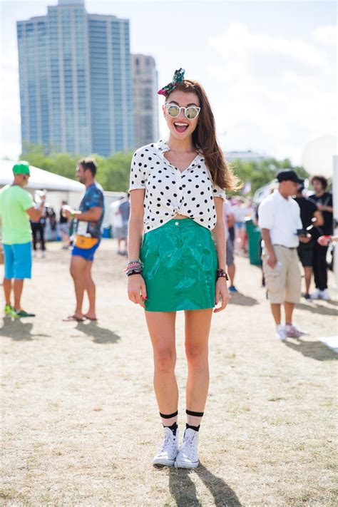 the 20 best street style looks we spotted at lollapalooza street style lollapalooza fashion