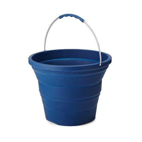 Collapsible Utility Bucket Silicone Stainless Steel Uncommongoods