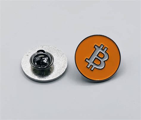 Bitcoin Pin Enamel Pin Bitcoin Crypto Lapel Pin Etsy