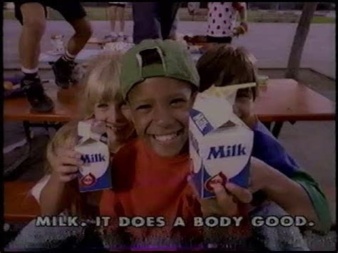 Milk It Does A Body Good Commercial 1993 YouTube