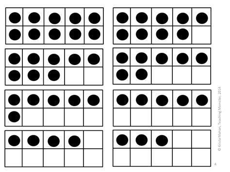 Math Madness Wednesdays Introduction And Tens Frames 21914