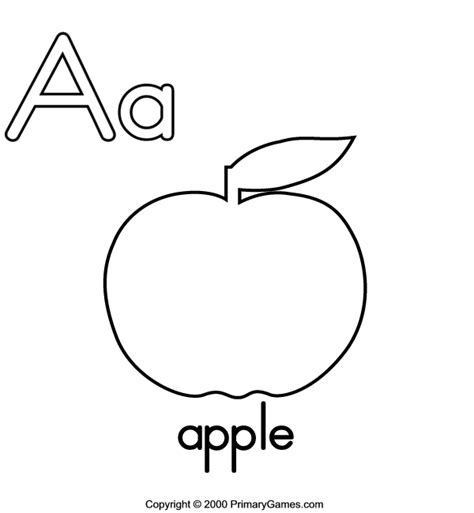 Find more printable alphabet coloring pages. ABC Coloring Pages - PrimaryGames.com - Free Printable ...