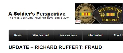 Richard H Ruffert Us Army Ranger Combat Wounded Bsm Recipient