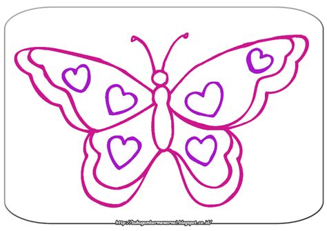 Berlatih menggambar sketsa dapat meningkatkan imajinasi dan daya kreativitas anak. Gambar Mewarnai: Gambar Mewarnai Kupu-kupu Sederhana