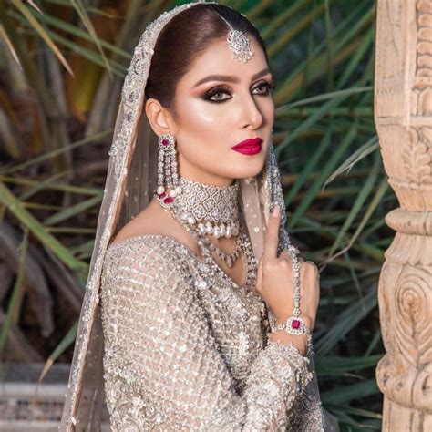 Ayeza Khan Dazzles Like A Blushing Bride In Latest Bridal Photoshoot