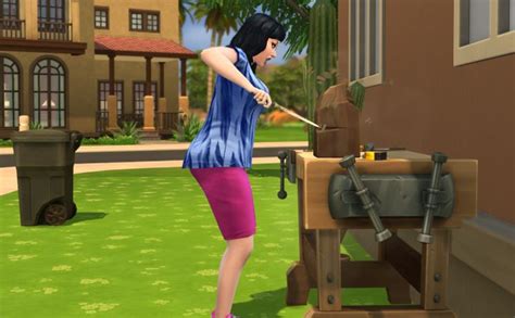 The Sims 4 Handiness and Woodworking Skill