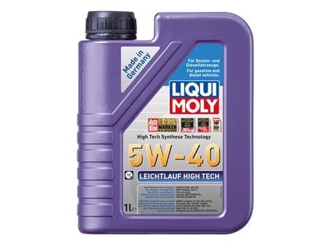 Liqui Moly Leichtlauf High Tech, 5W-40 Motoröl, 1 Liter, Art-Nr. 3863 | Öle | Öle / Fette ...