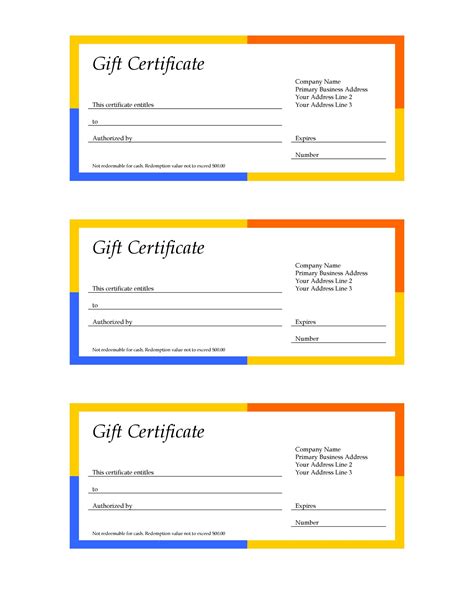 31 Free T Certificate Templates Templatelab
