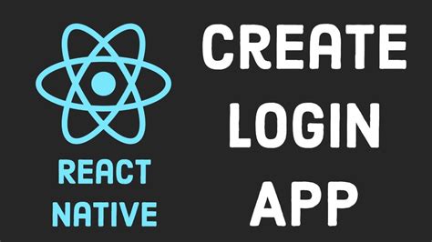 To get started we need to create a project directory using the cli tool just installed. React Native Tutorial #5 Create Login App - YouTube