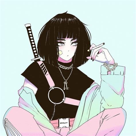 𝘺 𝘰 𝘴 𝘩 𝘪 𝘬 𝘰 よし Pastel Goth Art Anime Art Girl Aesthetic Anime