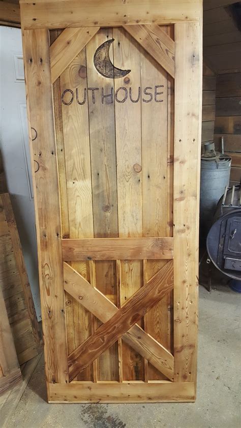 Custom Outhouse Door The Prairie Barn