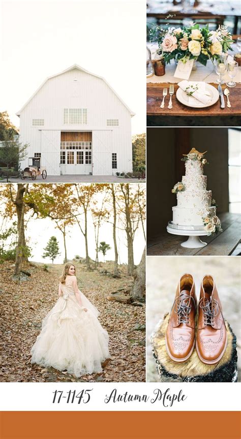 10 Beautiful Wedding Colours For Fall From Pantone Part