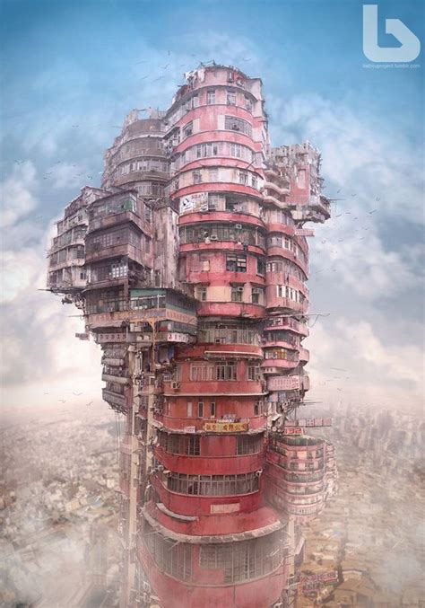 The Original Real Life Dystopian Cityscape Of Kowloon Walled City And