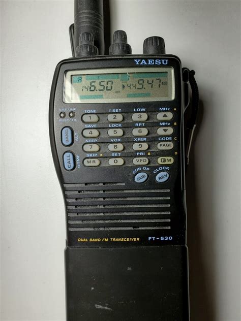 Yaesu Ft 530 Vhfuhf Dual Band Fm Transceiver Ham Radio Ebay