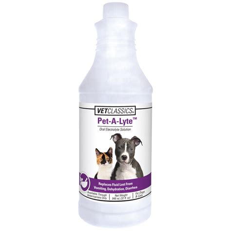 These may be due to the following conditions Pet-A-Lyte™ Liquid - VetClassics