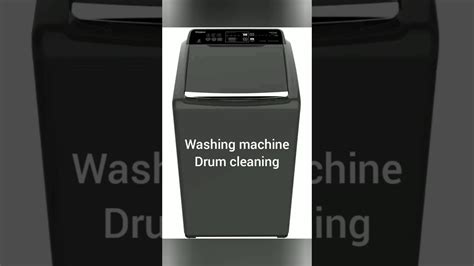 If the wash, rinse and spin function lights all flash at the same time, this would indicate a. Whirlpool top load washing machine drum cleaning in tamil ...