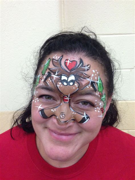 My Rudolph The Red Nosed Reindeer Christmas Face Painting