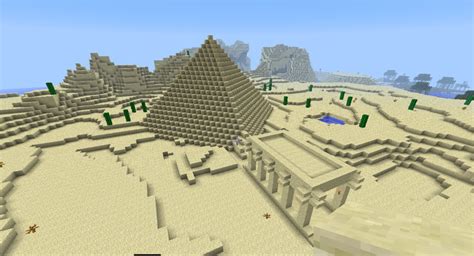 Pyramid And Sphinx Minecraft Project