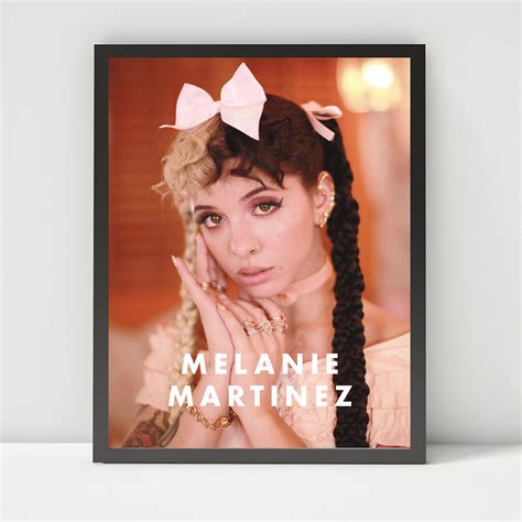 Laminated Melanie Martinez Pink Bow Crybaby Detention K 12 Album Music