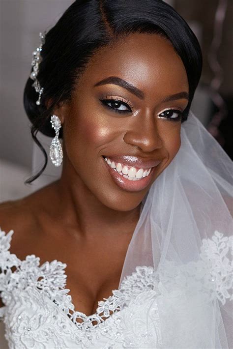 wedding hairstyles for black women with tiara