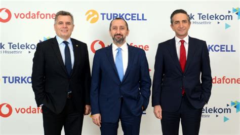 Turkcell Türk Telekom ve Vodafone dan iş birliği kararı
